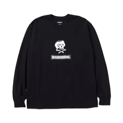 NEIGHBORHOOD NH . Tee LS-15 "Black"