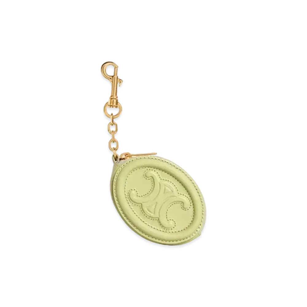 CELINE Purse With Hook Cuir Triomphe In Smooth Calfskin "Light Jade"