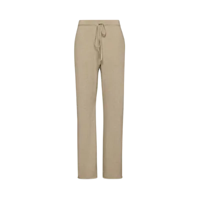 Maison Margiela Men's Cashmere Knit Trousers "Walnut"