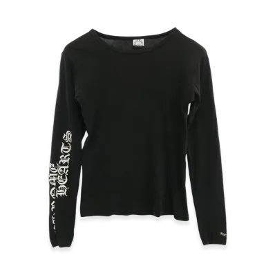 Chrome Hearts Old Arm Logo L/S T-Shirt "Black"