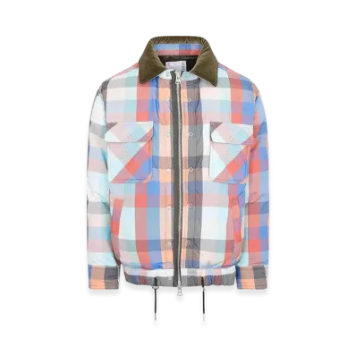 sacai Plaid Padded Blouson "Multi"