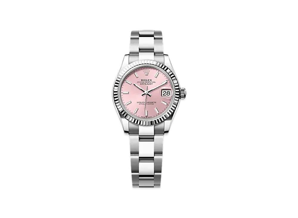 ROLEX Datejust 31mm Oystersteel & White Gold 278274 "Pink"