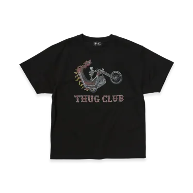 THUG CLUB Dragon Chopper T-Shirt "Black"