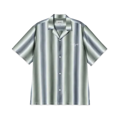 Carhartt WIP S/S Dashner Shirt "Dashner Stripe Park White"