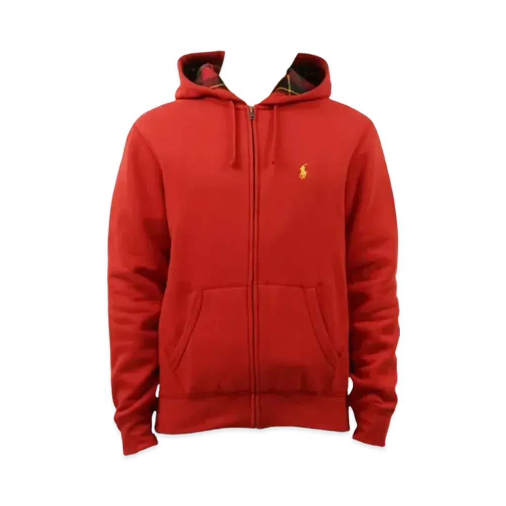 Polo Ralph Lauren Holiday Knits Zip Up Parka "Red"