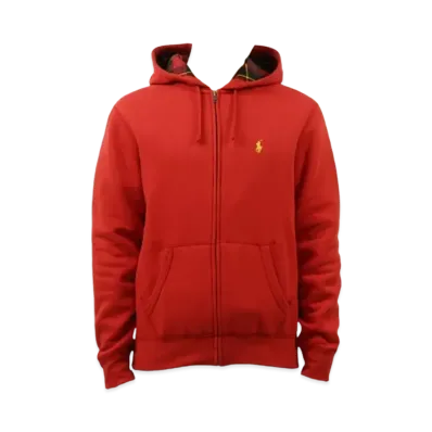Polo Ralph Lauren Holiday Knits Zip Up Parka "Red"