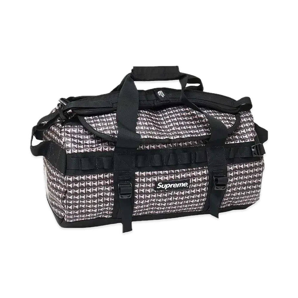 Supreme x The North Face Studded Small Base Camp Duffle Bag. 42L. "Black"