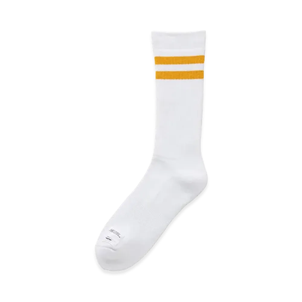 visvim Achilles Socks Hi "Mustard"