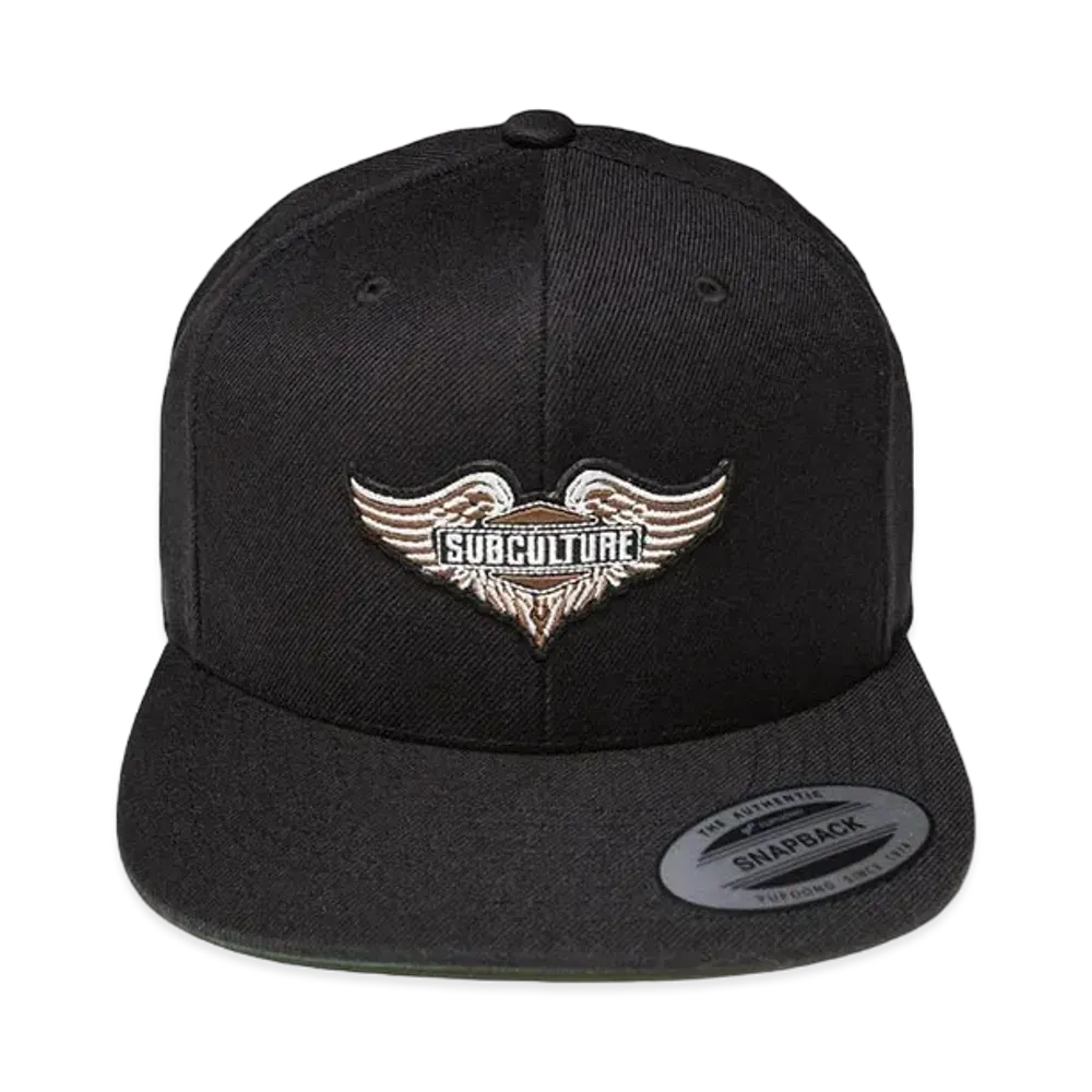SubCulture Snapbackcap "Black/Brown"