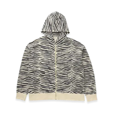 visvim Jumbo SB Hoodie F.Z. Quagga "LT.Yellow"