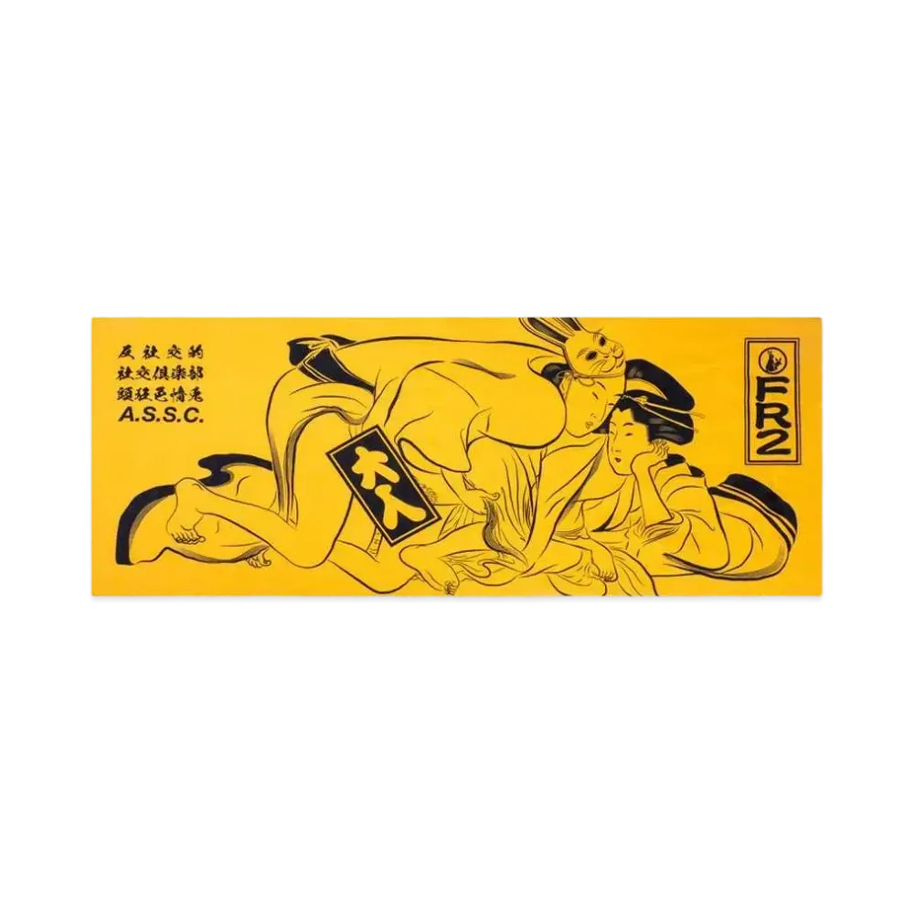 ANTI SOCIAL SOCIAL CLUB x FR2 ASSC OMG Tenugui "Yellow"