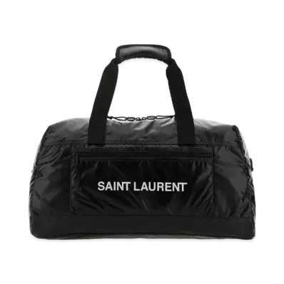 Xl Nuxx Duffle In Nylon "Silver Black"