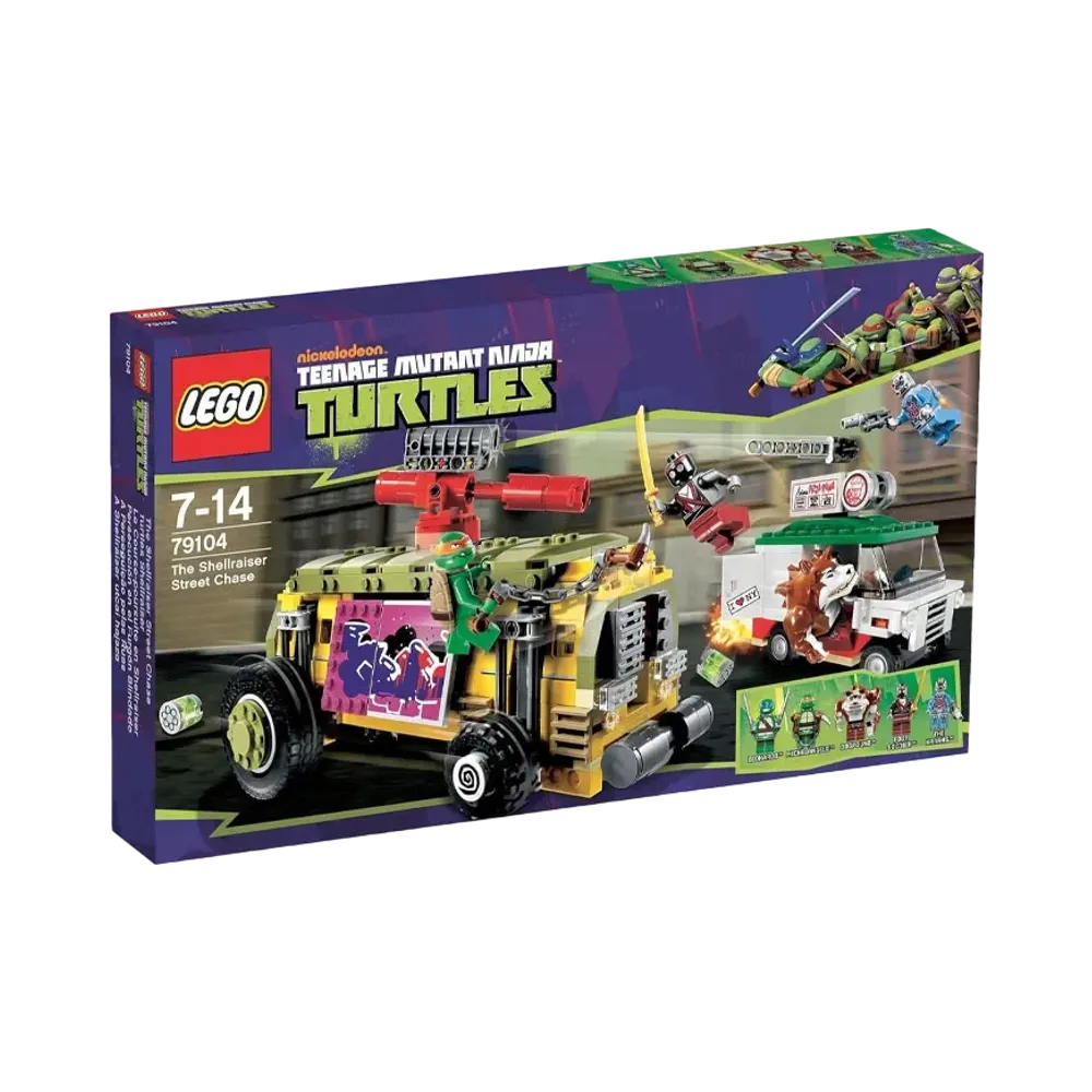 LEGO NINJA TURTLES "The Shellraiser Street Chase" [79104]