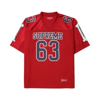 Supreme Bones Football Jersey "Red"