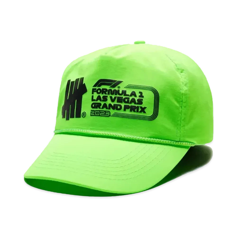 UNDEFEATED x F1 LVGP Logo Snapback "Green"