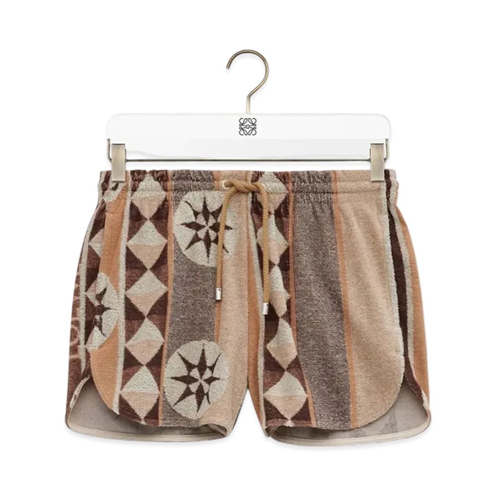 LOEWE Shorts "Beige/Multicolor"