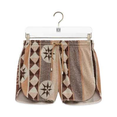 LOEWE Shorts "Beige/Multicolor"
