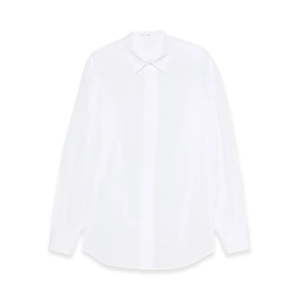 The Row Poplin Nilo Shirt "White"