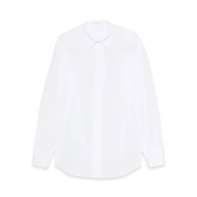 The Row Poplin Nilo Shirt "White"