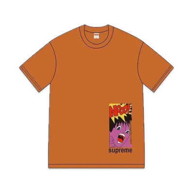 Supreme Does It Work Tee "Burnt Orange"