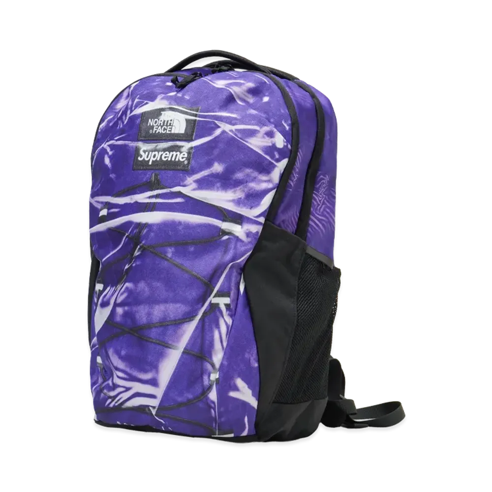 Supreme x The North Face Trompe Loeil Printed Borealis Backpack "Purple"