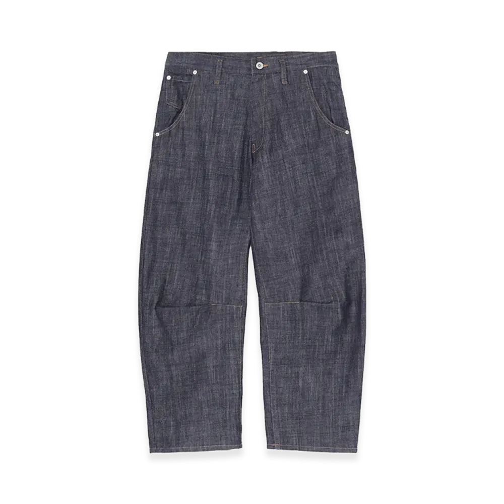 Y's 80oz Denim Wide Pants "Indigo"