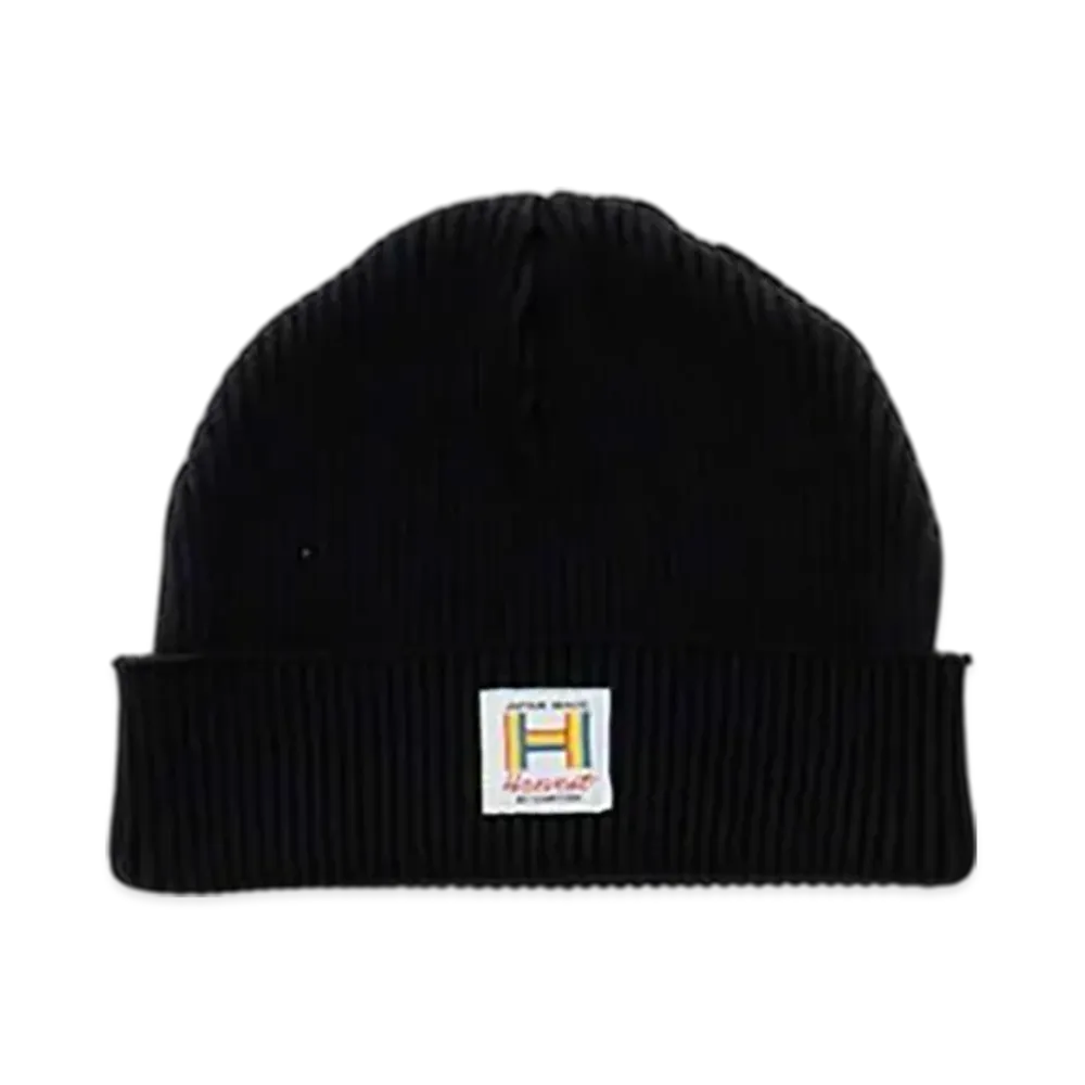 Perfect Ribs Rib Beanie Cap (Low) "Black"