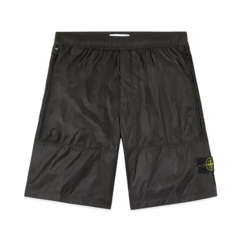 Stone Island L100004 Ripstop Light Ht Nylon "Lead Gray"