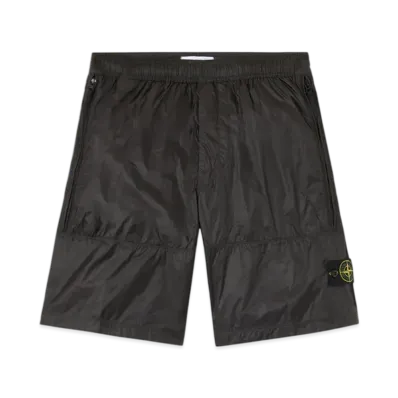 Stone Island L100004 Ripstop Light Ht Nylon "Lead Gray"