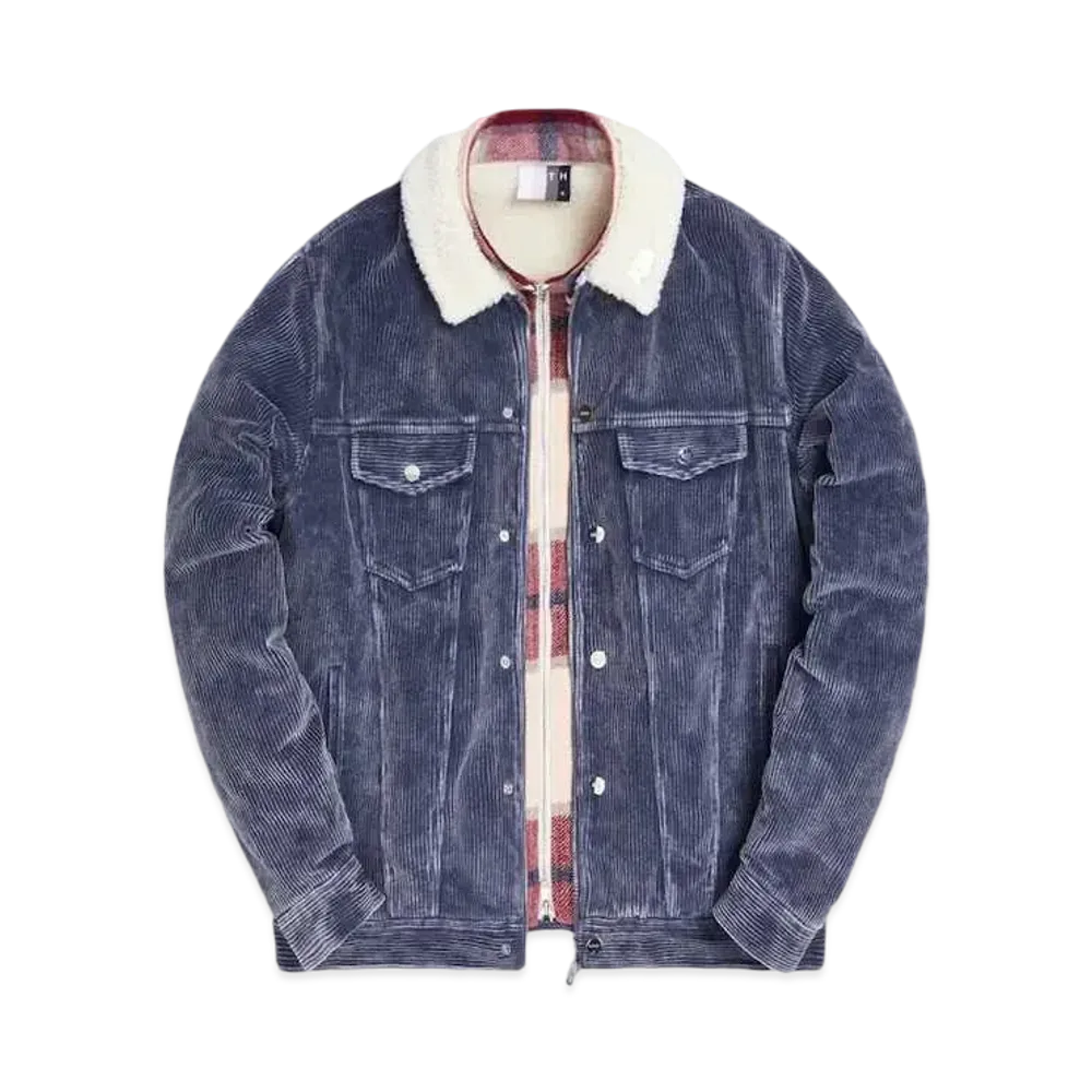 Kith Corduroy Laight Jacket "Dark Indigo Blue"