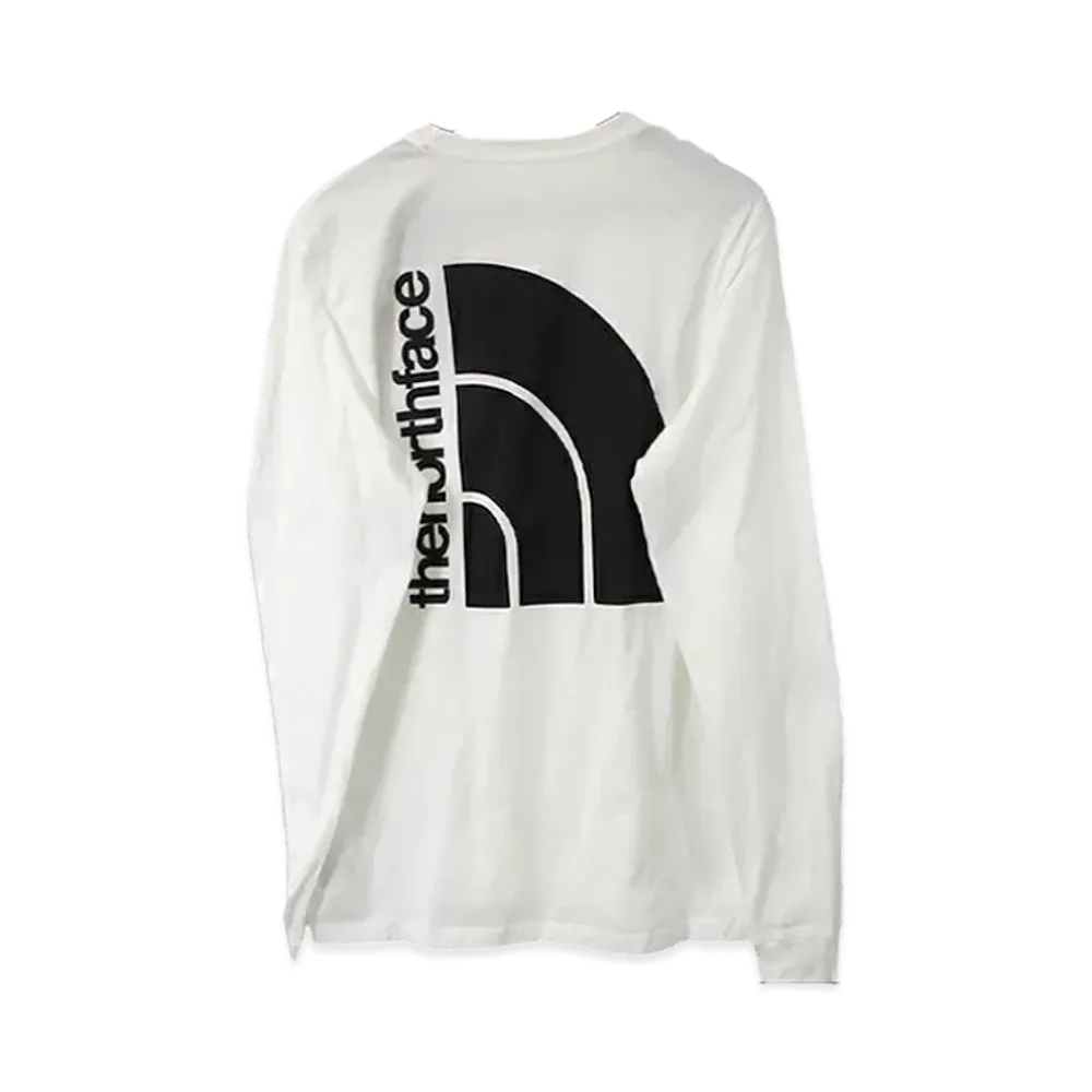 The North Face M L/S Jumbo Half Dome Tee "TNF White/TNF Black"
