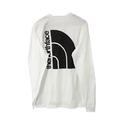The North Face M L/S Jumbo Half Dome Tee "TNF White/TNF Black"