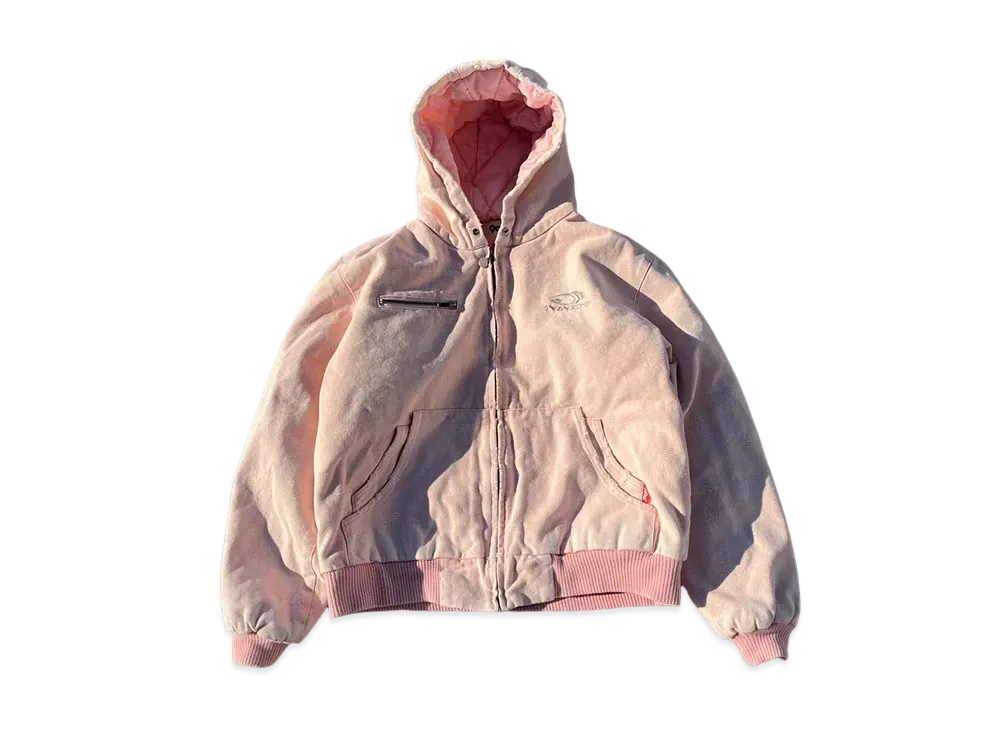 9090 Heisei Logo Vintage Like Duck Hoodie "Pink"