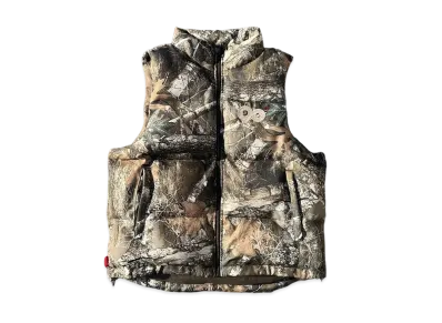 9090 90 Logo Assort Puffer Vest "Real Tree"