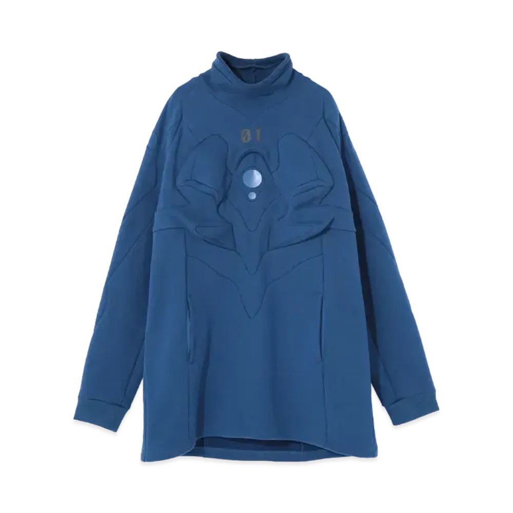 EVANGELION × UNDERCOVER SWEATSHIRT "Blue"