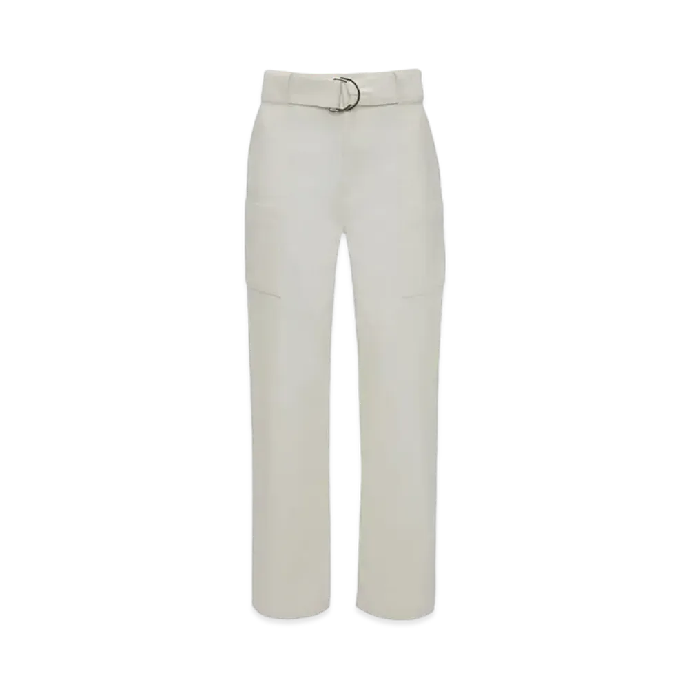 JW ANDERSON Wide Leg Cargo Trousers "White"