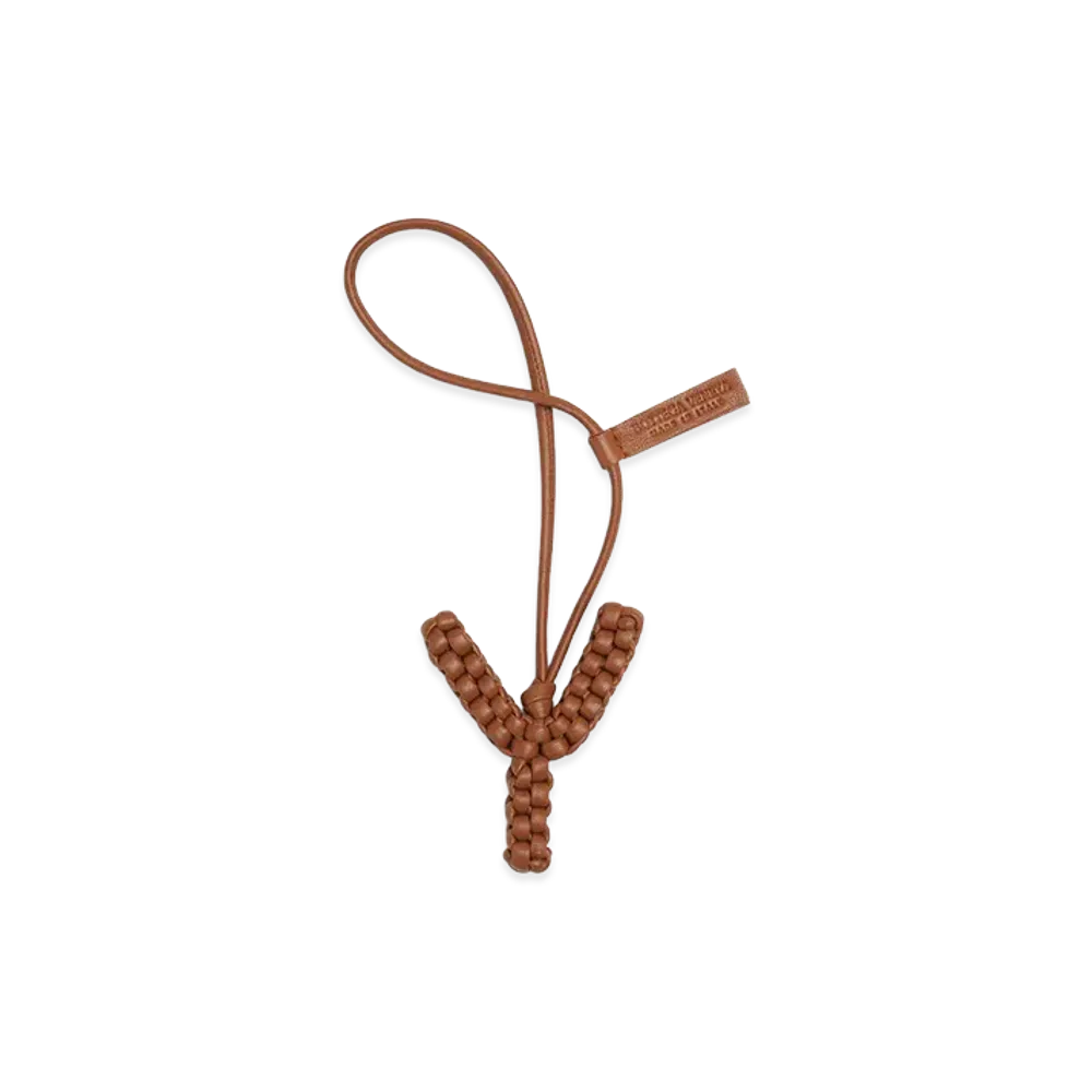 Bottega Veneta Letter Y Charm "Wood"