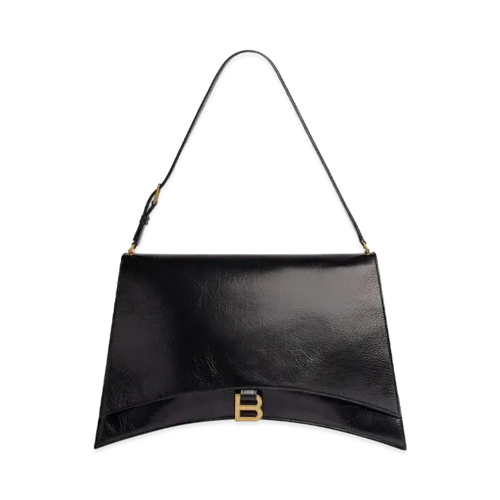 BALENCIAGA Crush Large Sling Bag "Black"