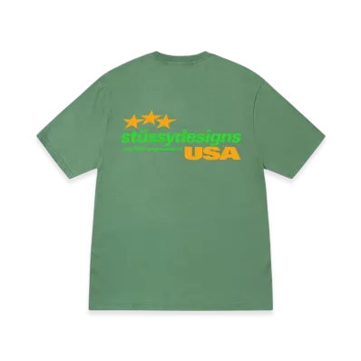 Stussy Designs USA Tee "Green"