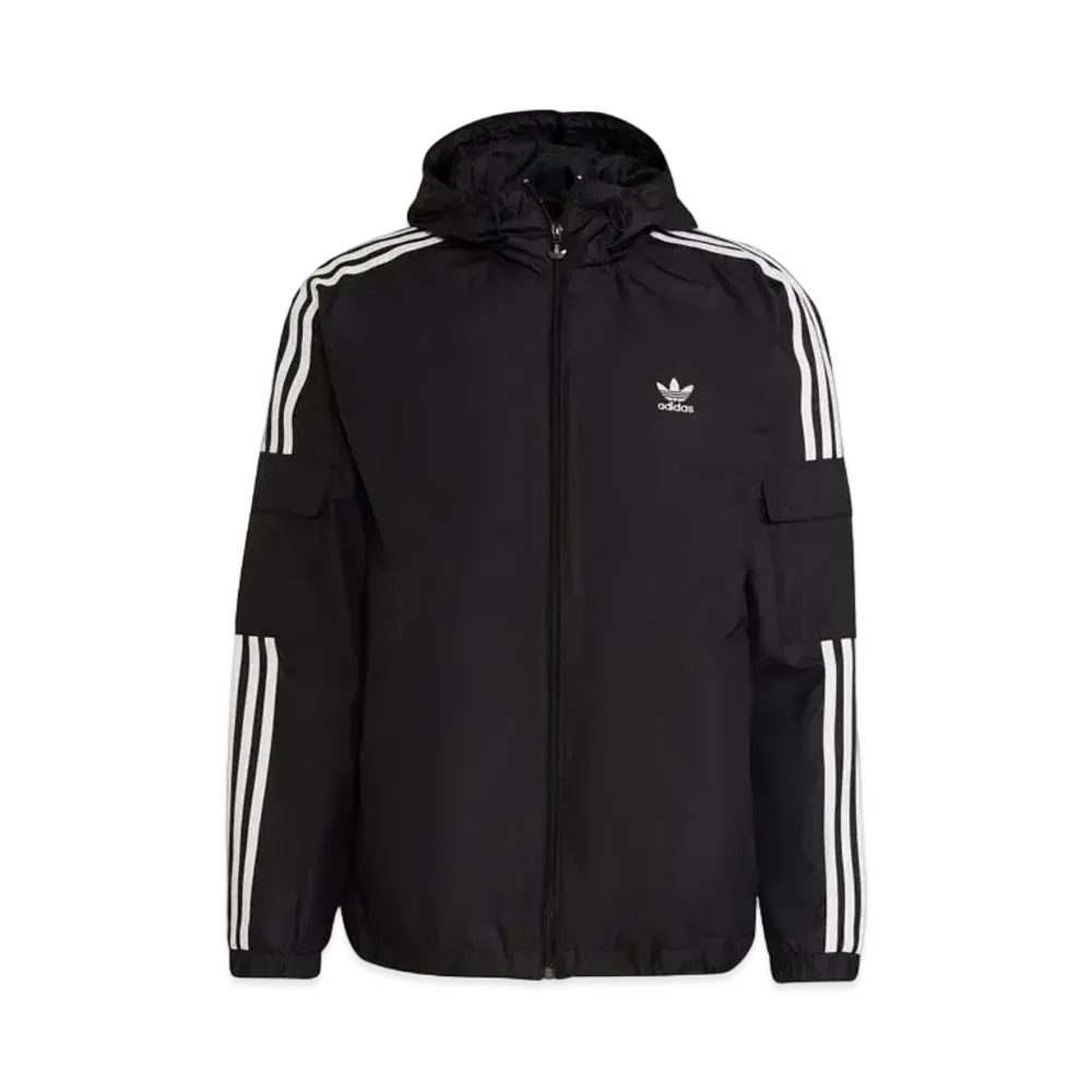 ADIDAS ADICOLOR CLASSICS 3-STRIPES WINDBREAKER "Black"