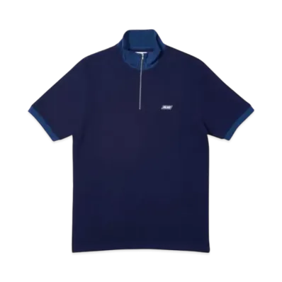 PALACE Zipped Polo "Navy"