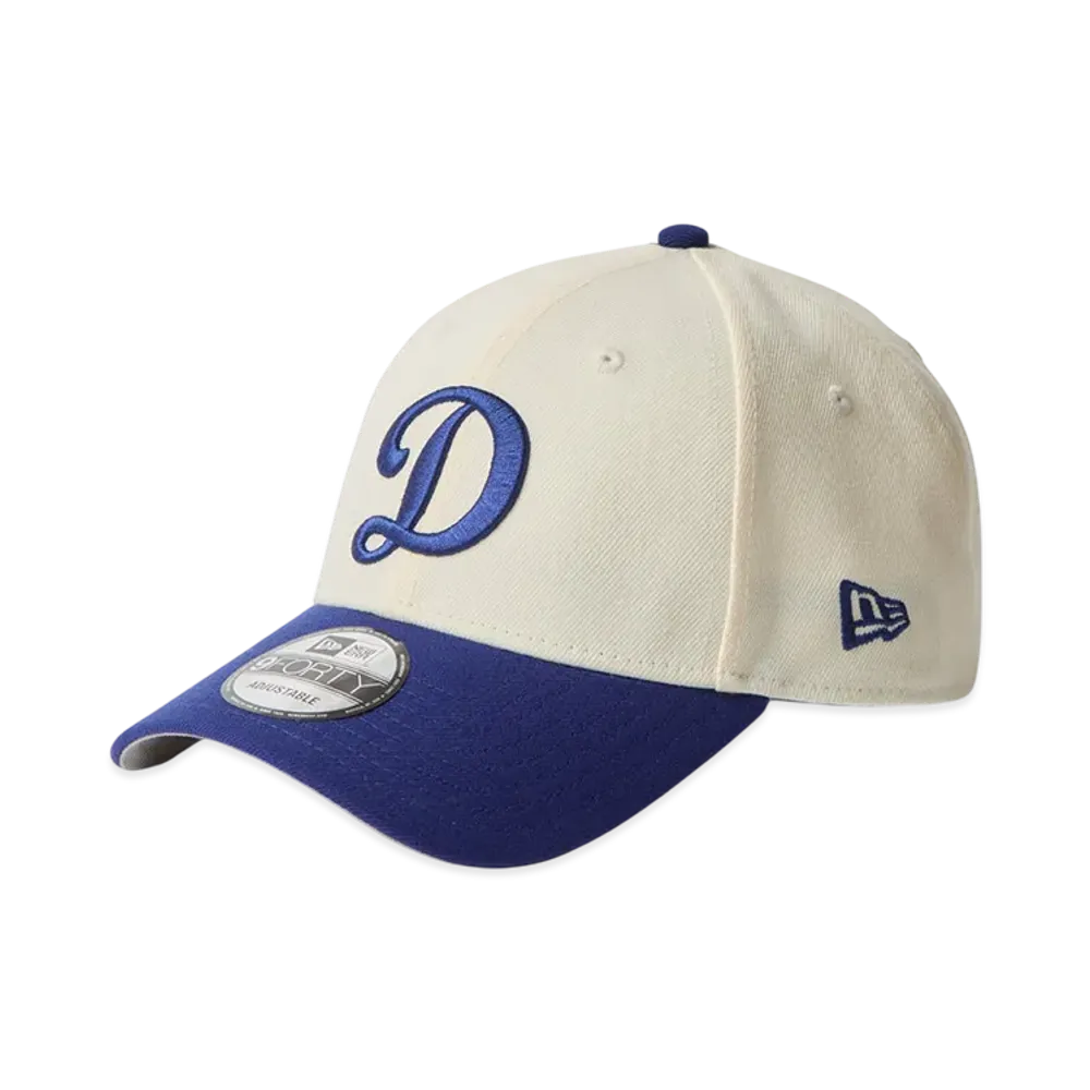NEW ERA 9FORTY MLB 2-Tone Los Angeles Dodgers Cooperstown "Wine Cork/Dark Royal"