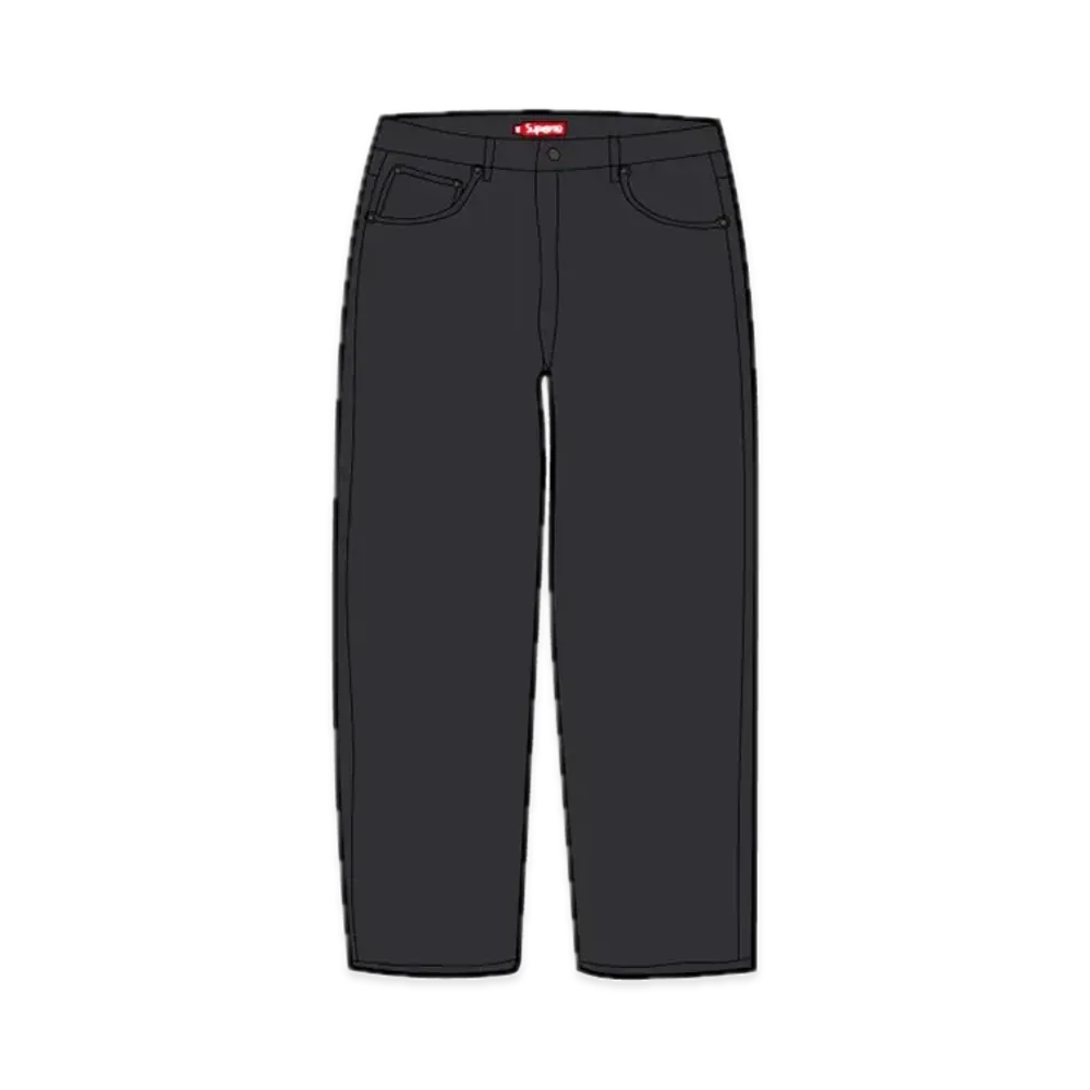 シュプリーム レギュラー ジーンズ "ブラック" (24FW)