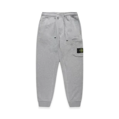 Stone Island 64451 Cotton Fleece Garment Dyed Cargo Jogging Pants - 23SS "Dust Melange"