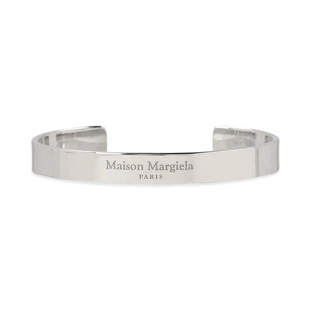Maison Margiela Women's Logo Bracelet "Silver"