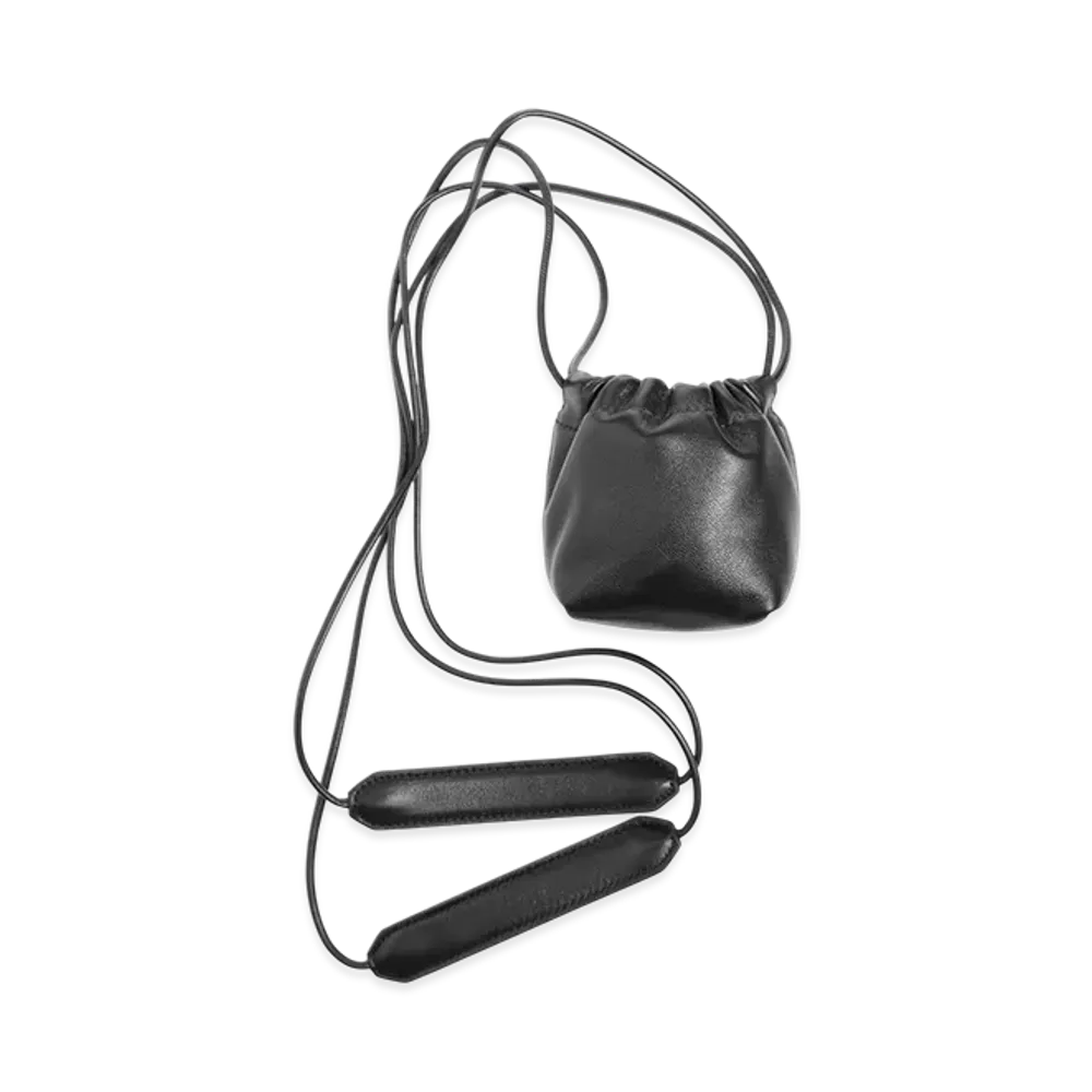 Jil Sander Crossbody Bag Dumpling mini"Black"