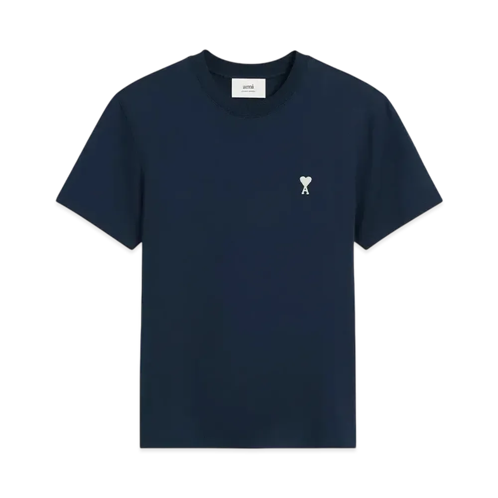 AMI PARIS Amidou Cool Tee "NightBlue"