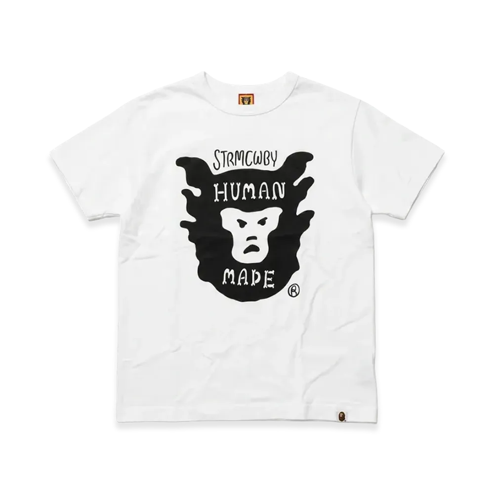 HUMAN MADE x Honest Boy STRMCWBY T-Shirt "White"