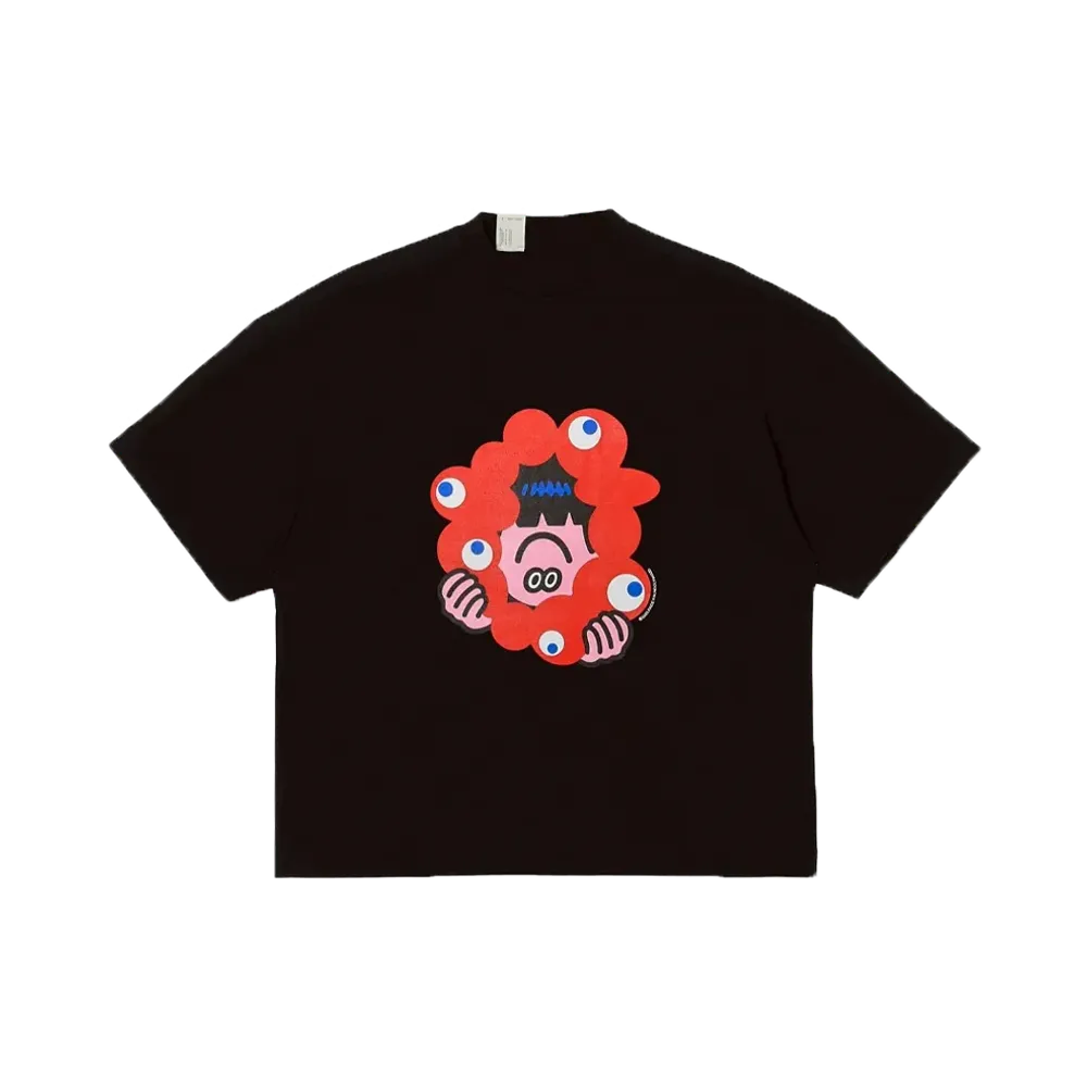 N.HOOLYWOOD x Face Oka x Myakmyak T-Shirt "Black"