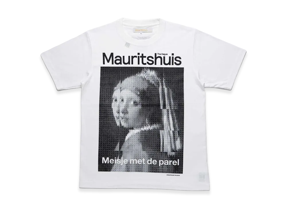 COMME des GARCONS Osaka x Mauritshuis x Tags Wkgpty Productions x Kosuke Kawamura Girl With a Pearl Earring SP Tee "White"
